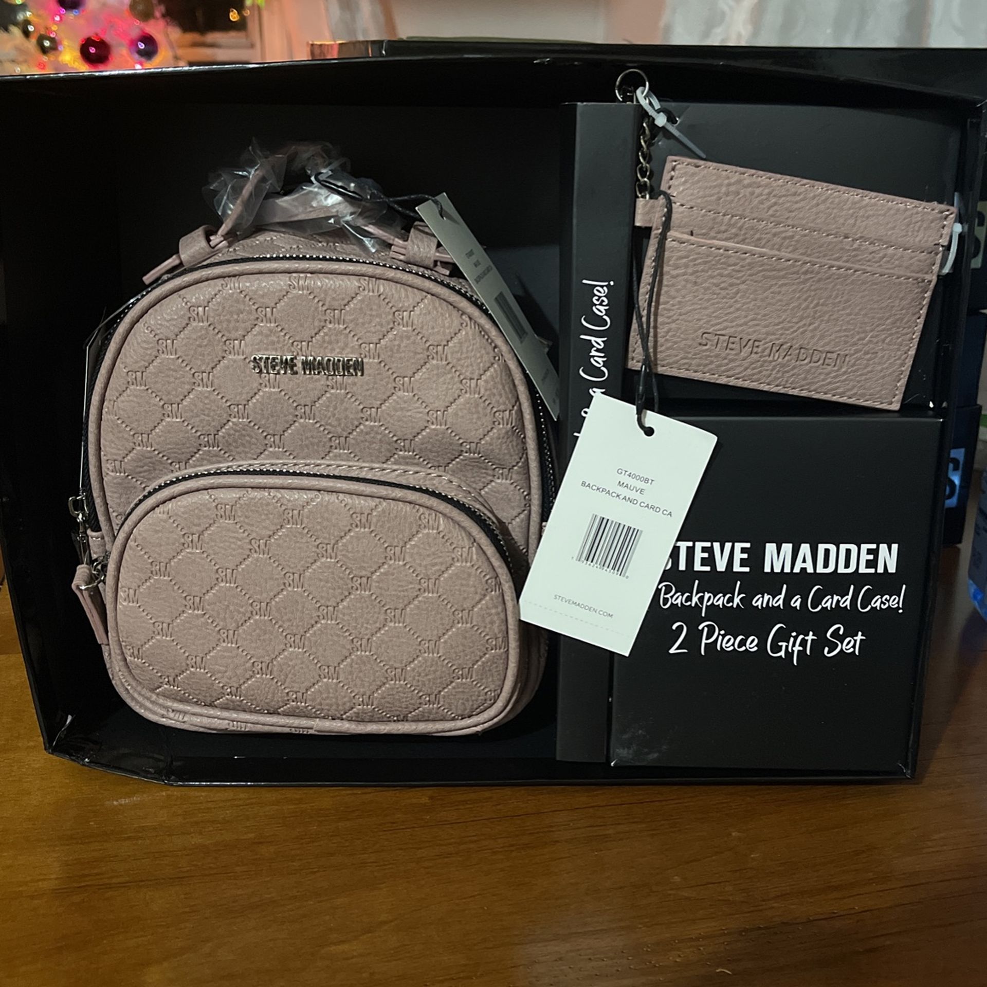 Steve Madden Mini Backpack With Small Wallet Jewelry Accessories