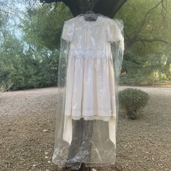 Young Girls Beautiful White Dress 