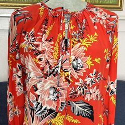 Diane Von Furstenberg  Blouse Size 4 