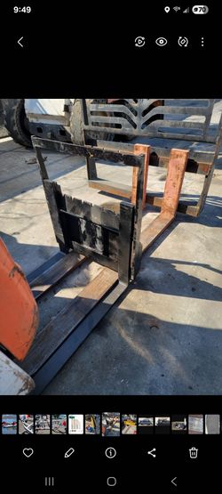 Fork attach .Toro /Rod Ram /Dingo and kubota