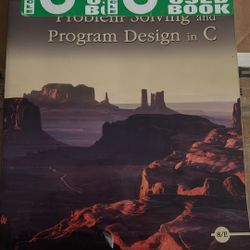 Problem Solving And Program Design In C