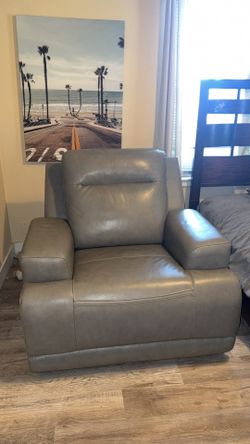 Large Leather Recliner