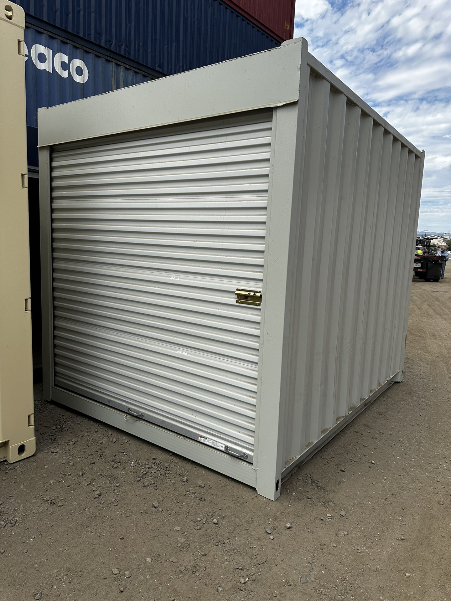 10 Ft Std Container  Shed  Storage  Shipping  Conex