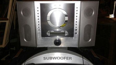 Fisher surround sound cd am fm component