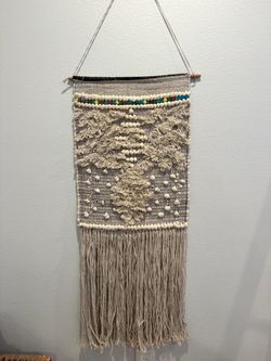 Macrame wall hanging