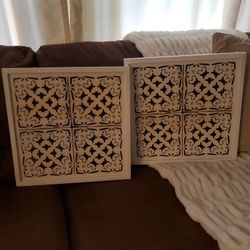 (2l Wall Decor. 17.0 X 17.0in