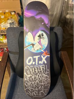 Ohgeesy autographed skateboard