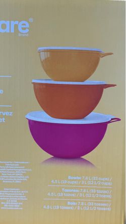 Tupperware Thatsa Bowl Set