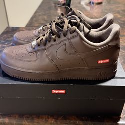 Nike Air Force 1 Low Supreme Baroque Brown