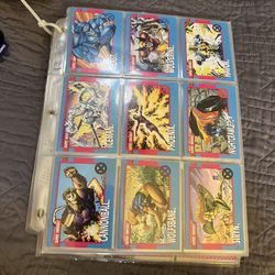 1992 Impel Uncanny X-Men Complete Base Set 1-100 Cards Marvel Comic Series 1 J