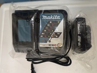 MAKITA 18V CHARGING AND BATTERY 