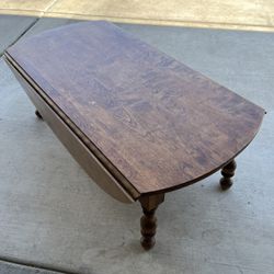 Antique Folding Coffee Table