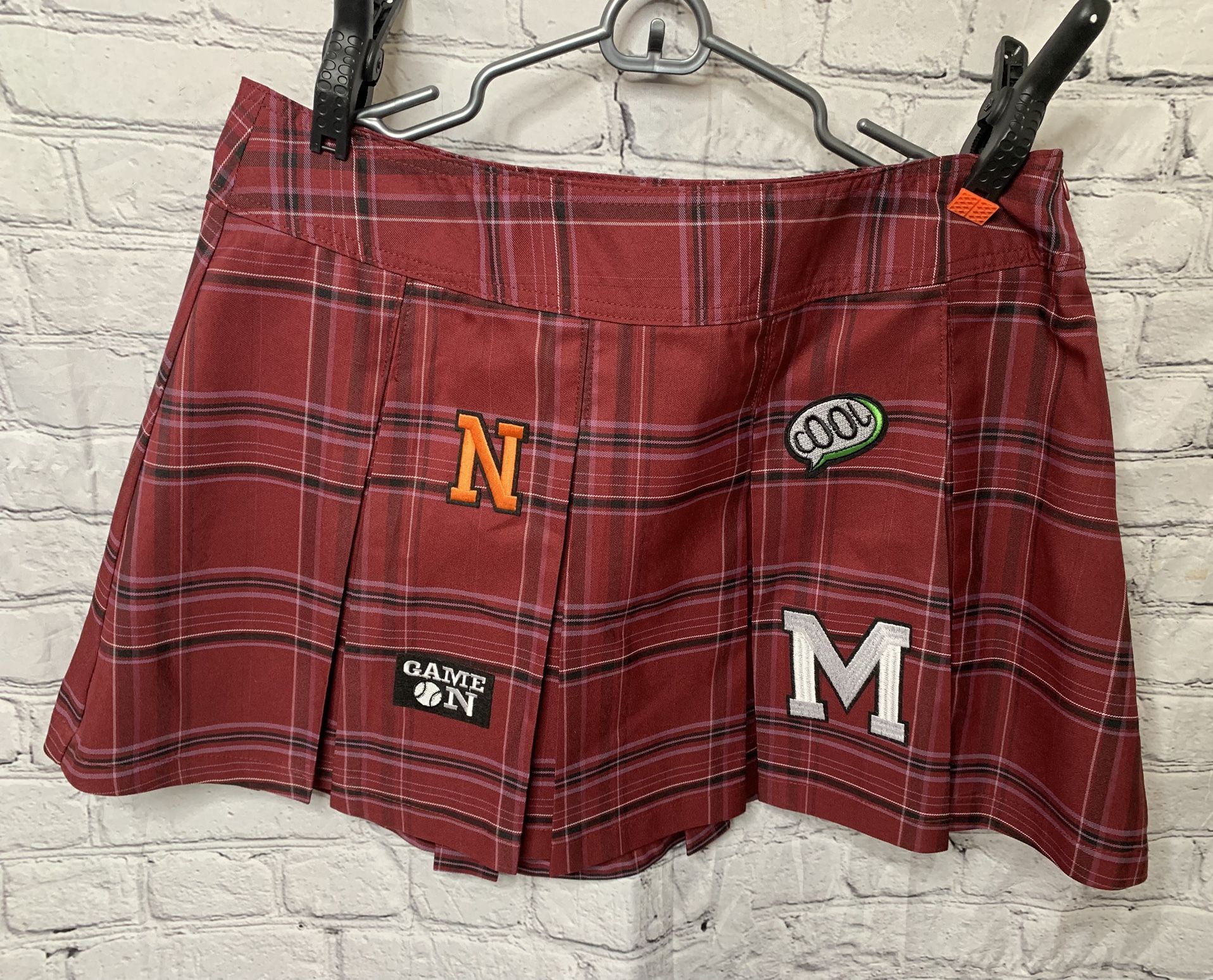 SALE! Nobo XL Plaid Mini Skirt