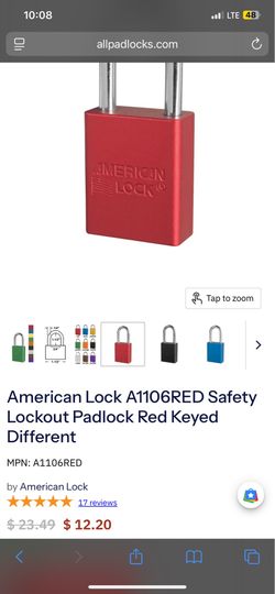24 case american padlocks