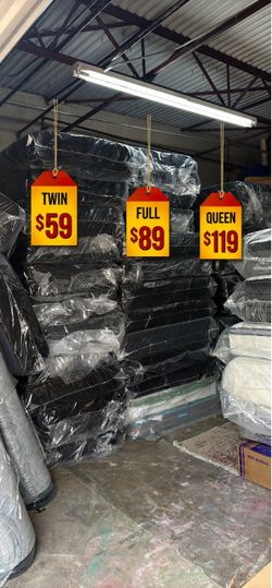 New Mattresses – Twin, Full, and Queen