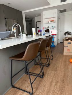 Brown Leather Chairs