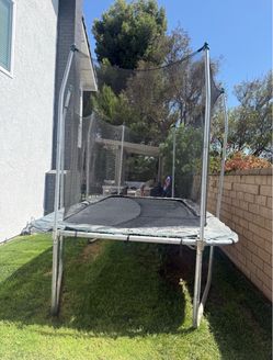 Rectangle trampoline Free