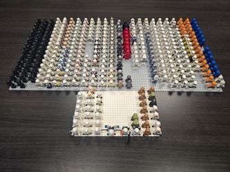 393 LEGO Star Wars Minifigures Bulk Lot