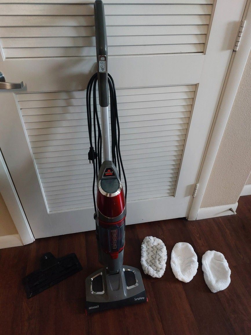 BISSELL SYMPHONY 2 IN 1 STEEMER AND VACUUM 