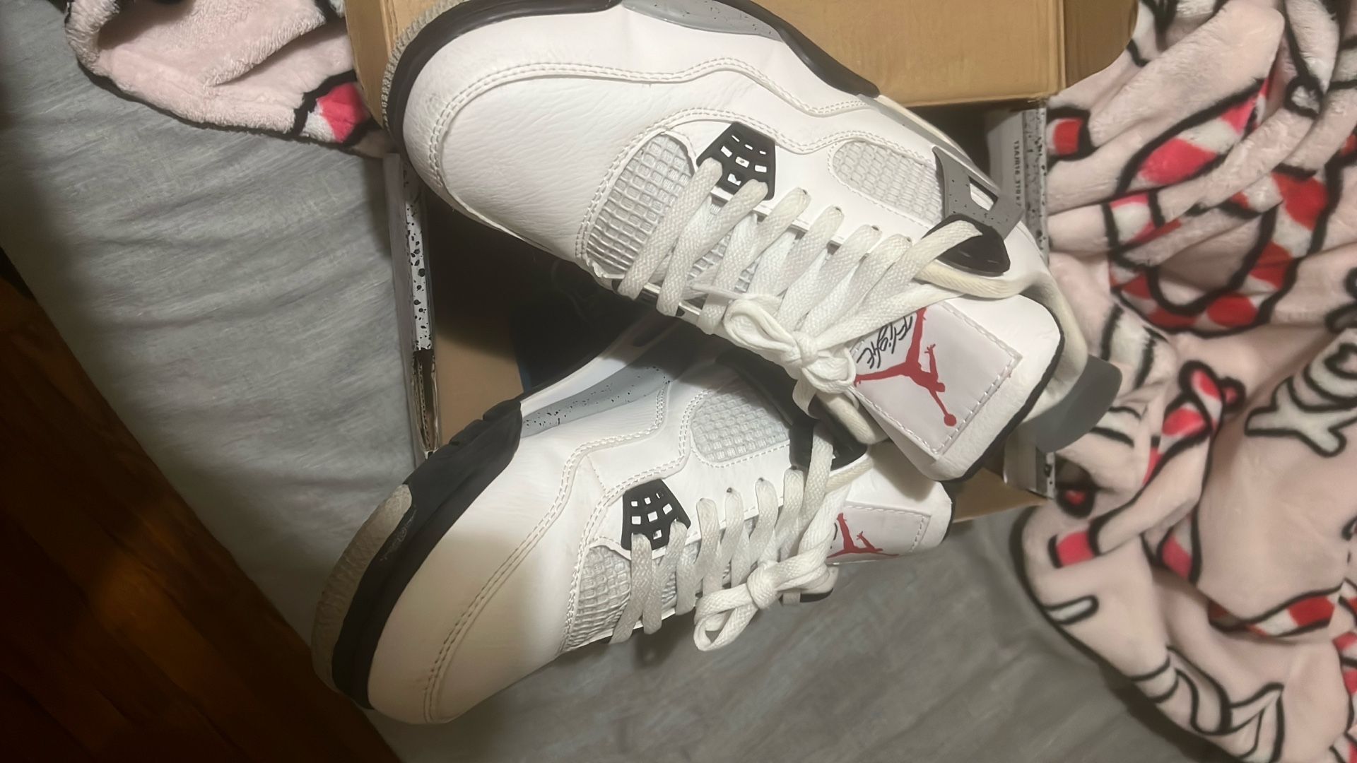 Jordan 4 retro white cement