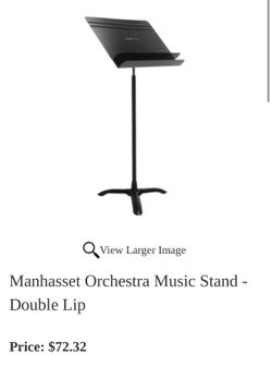 Manhasset music stand double lip