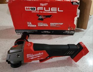 M18 FUEL 18V Lithium-Ion Brushless Cordless 4-1/2 in./5 in. Grinder with Variable Speed & Paddle Switch (Tool-Only)