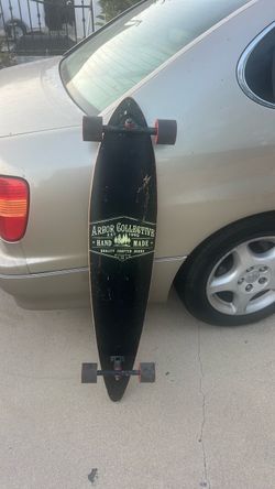 Arbor collective hand made long board skateboard