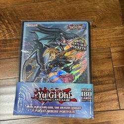 YUGIOH KONAMI OFFICIAL DARK MAGICIAN GIRL KNIGHT 9-POCKET DUELIST PORTFOLIO