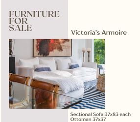 Sectional sofá Victoria’s Armoire