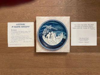 Incolay Voyage of Ulysses Limited 3/23 Lapis Blue