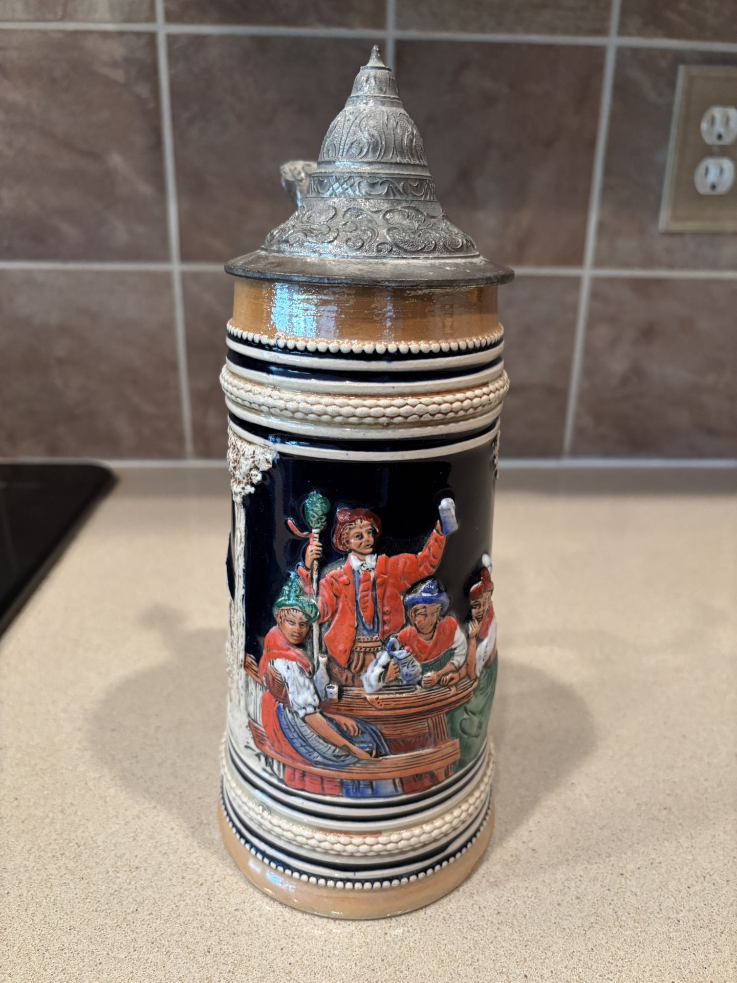 German Stein Lidded