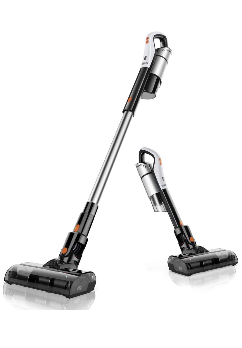 Cordless Vacuum, Rechargeable 4-in-1 Stick Vacuum Cleaner with 18KPa