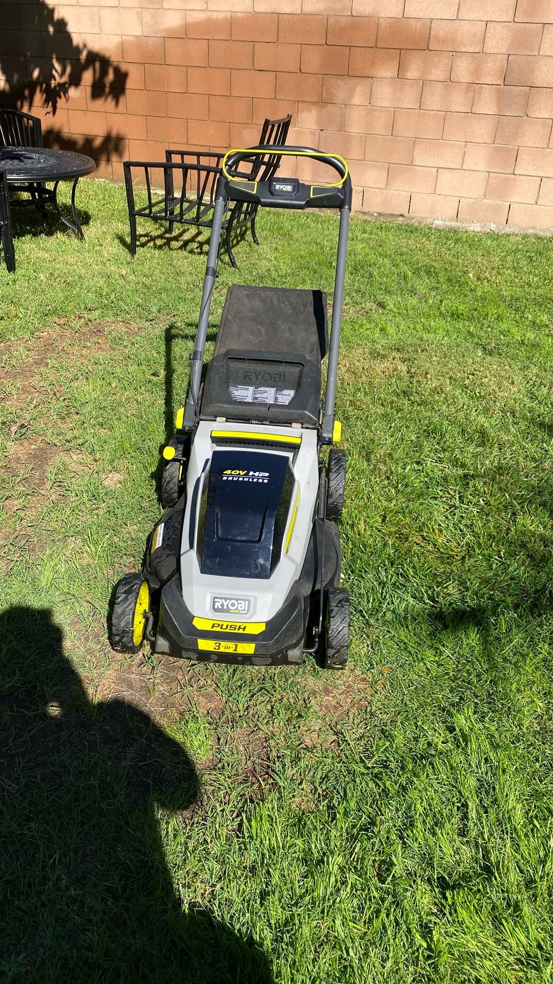 Ryobi 20” Lawn Mower No Battery
