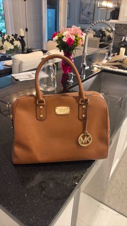 Michael Kors Saffiano Leather Satchel