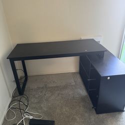 L shaped desk