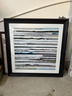 Abstract framed art