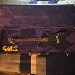 B.C. Rich Warlock Guitar w/ B.C. Rich Hard Case