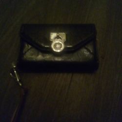 black small black michael kors wallet