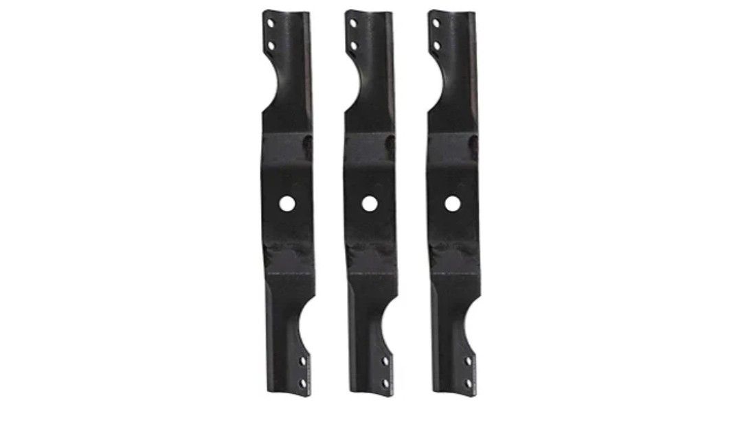 New 3PK Genuine OEM Gravely Blades for Zoom 50 ZT50 50" Deck fits 0, 0, , , 13177