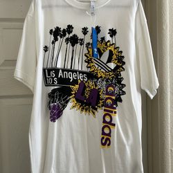 Mens Adidas LA Graphic Tee 