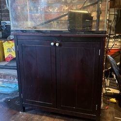 Fish Tank With Cabinet