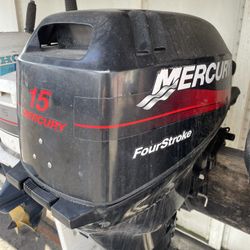 2003 Four stroke 15hp Mercury Outboard