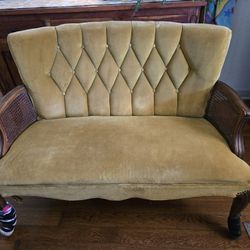 1970's Mid Century French Settee