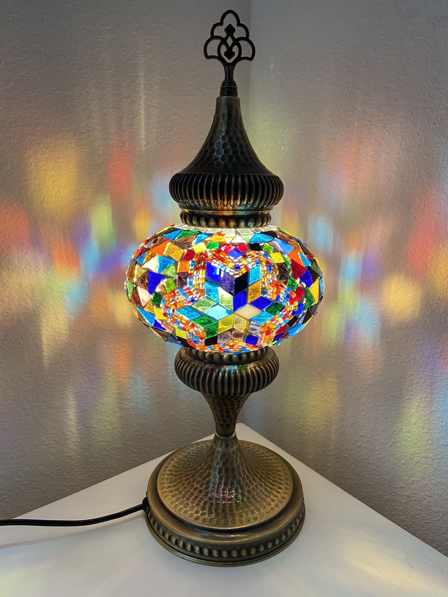 Handmade Mosaic Lamp ,Turkish Lamp ,shade Lamp