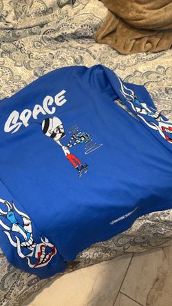 Chrome Hearts Blue Long Sleeve Pocket