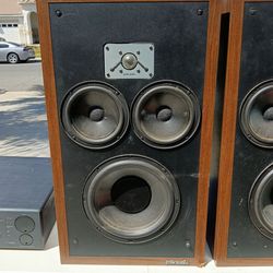 Vintage Polk 10B Floorstanding Speakers