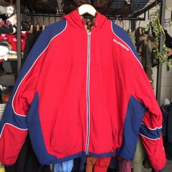 Supreme Reversible Leopard Faux Fur Jacket