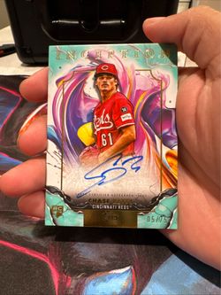 Topps 2025 Inception Chase Petty RC Auto RESA-CPE 05/75 Reds