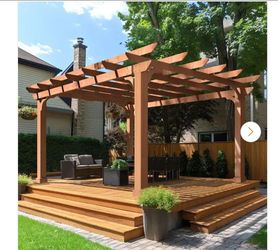 12x10 Cedar Pergola