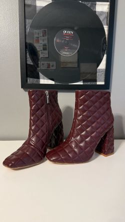 Cape Robbin Women’s Chunky Block High Heels Booties